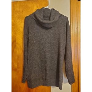 My Story Grey Cowl Neck Sweater